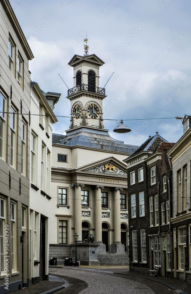 City Hall in Dordrecht, Holland