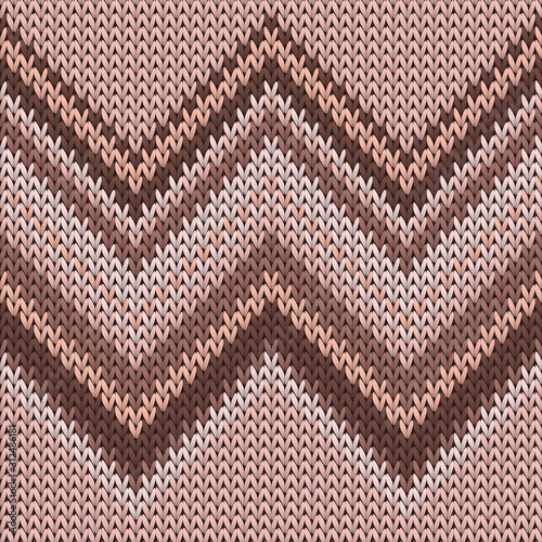 Closeup zig zal lines knit texture geometric 