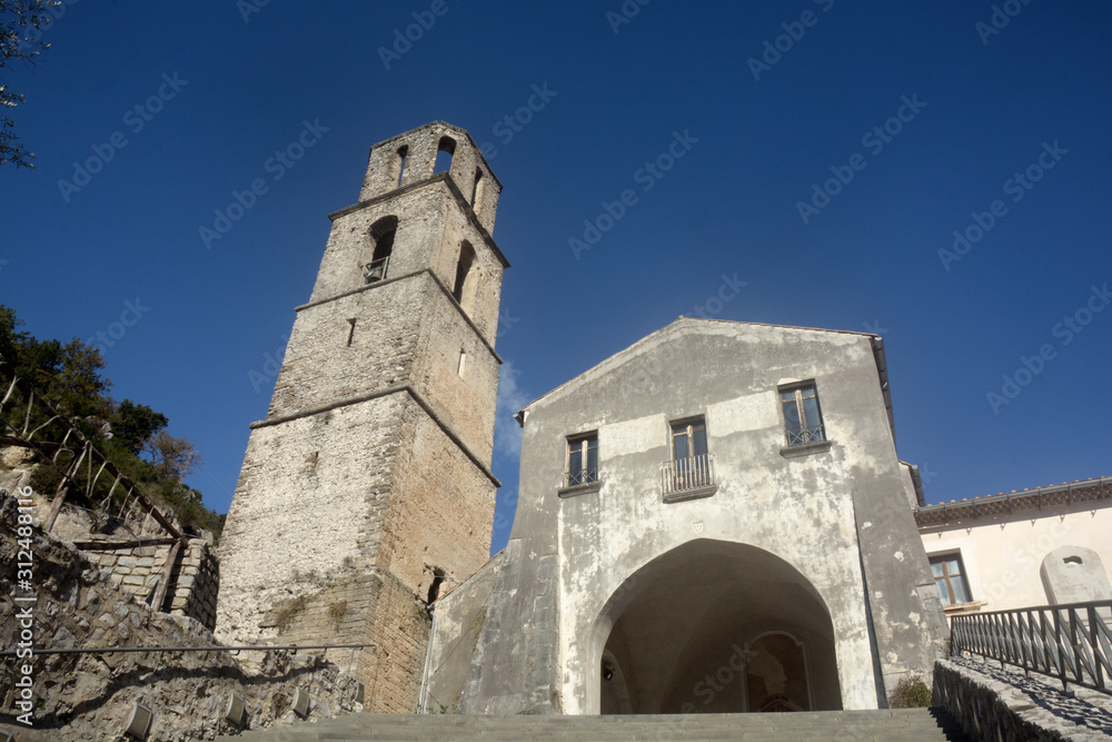Italia : Convento di San Francesco, Giffoni Valle Piana, DIcembre 2019.