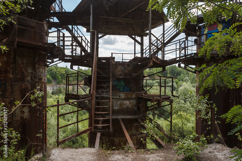 Canvas-taulu Former quarry Liban in Krakow, Poland
