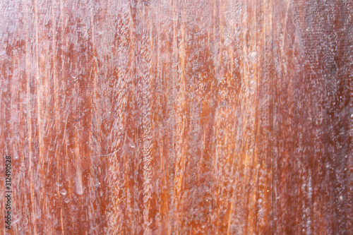 Wooden surface texture pattern background with defocused blur background