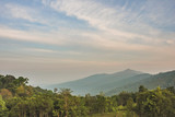 Beautiful mountain views at Doi Kat. Nantaburi National Park, Nan, Thailand
