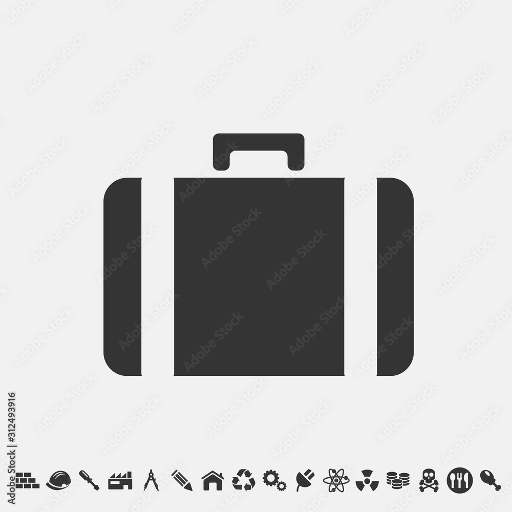 briefcase icon vector for web and graphic design briefcase icon vector for web and graphic design