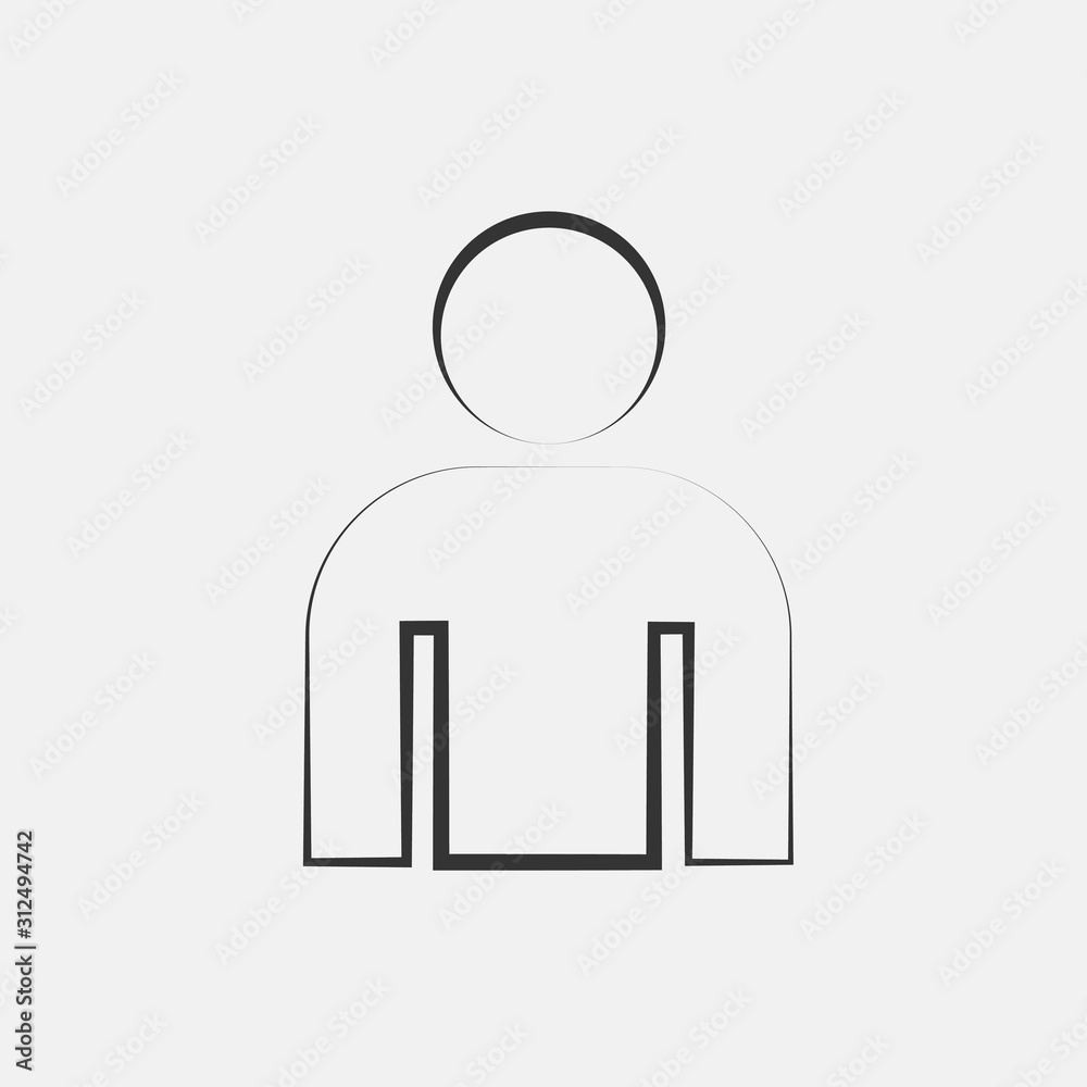 person icon vector for web and graphic design person icon vector for web and graphic design