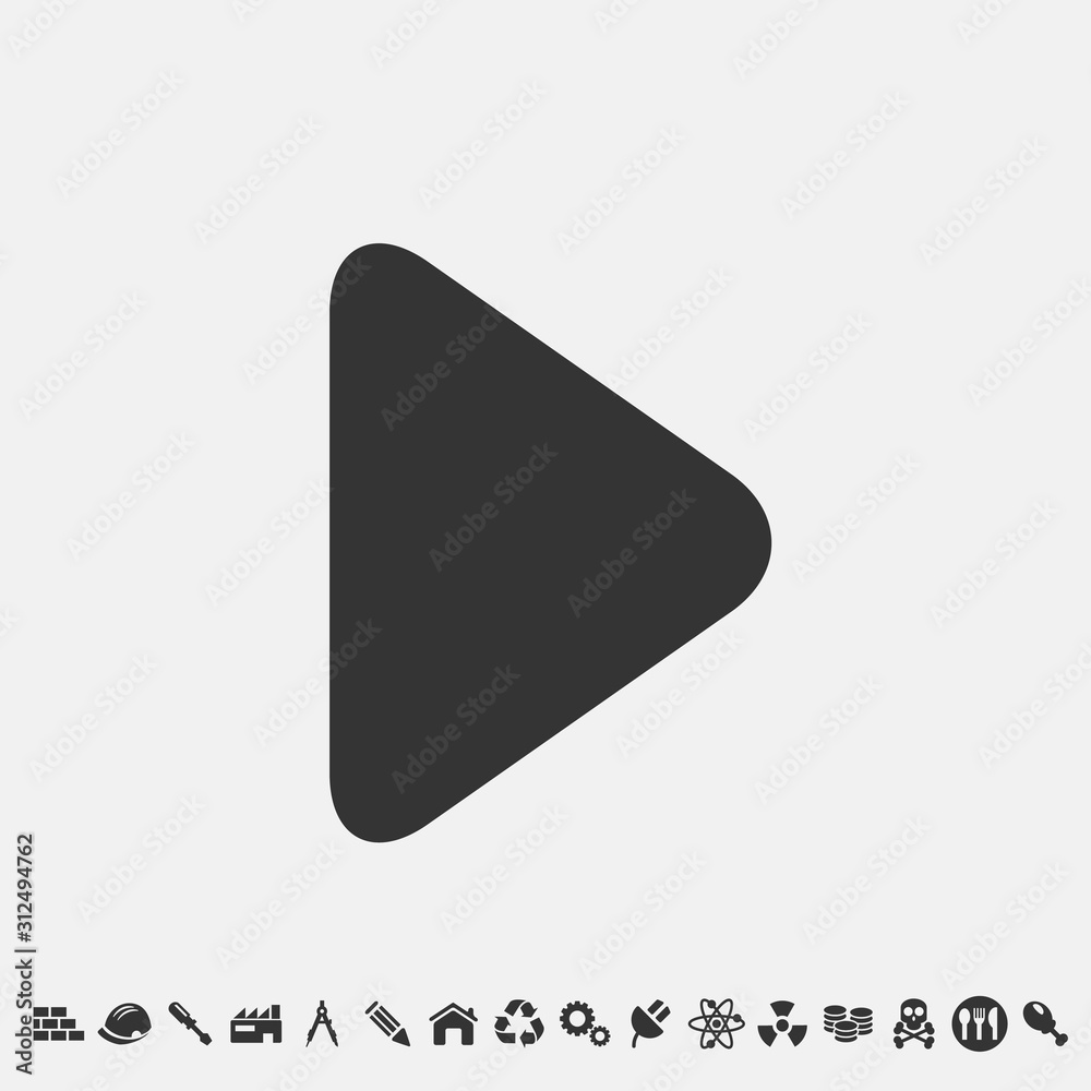 play icon vector for web and graphic design play icon vector for web and graphic design