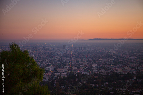 Sunset Over City  © Alexandre