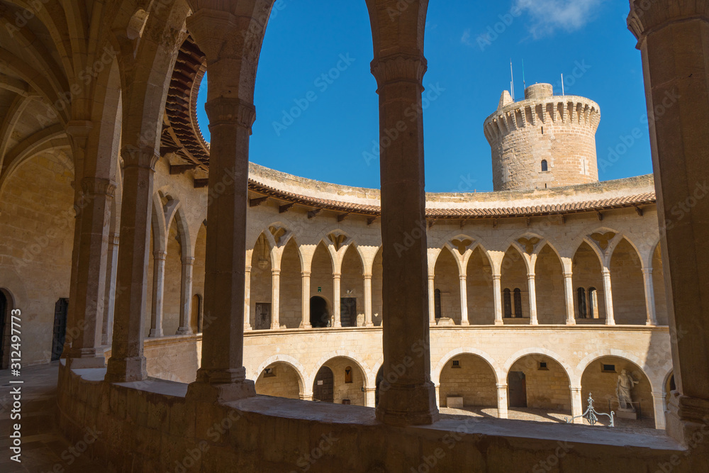 spain palma de majorca castell bellver