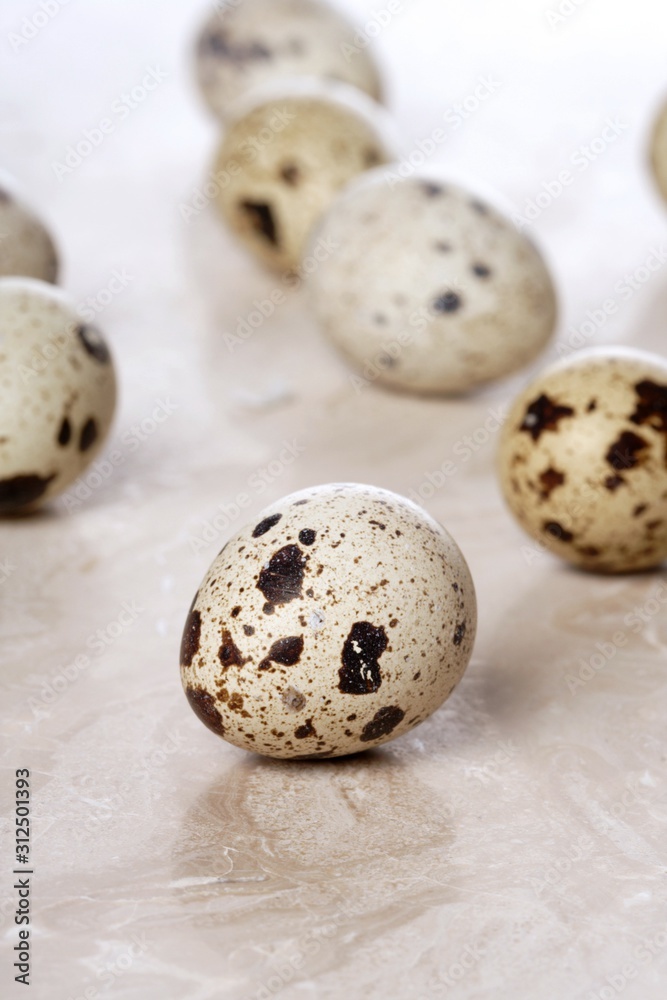 Fototapeta premium Quail eggs