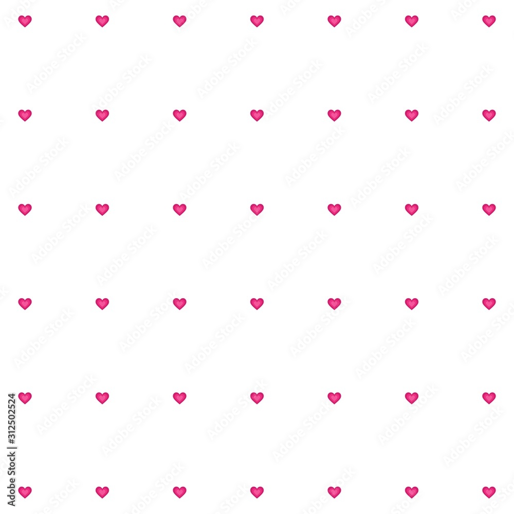 Wallpaper with lots of pink hearts. Decoration. Valentine's Day Wallpaper with lots of pink hearts. Decoration. Valentine's Day