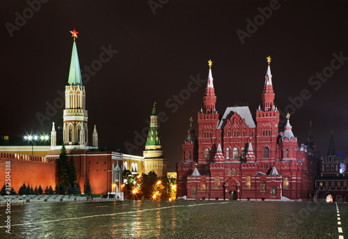 Red square in Moscow. Russia