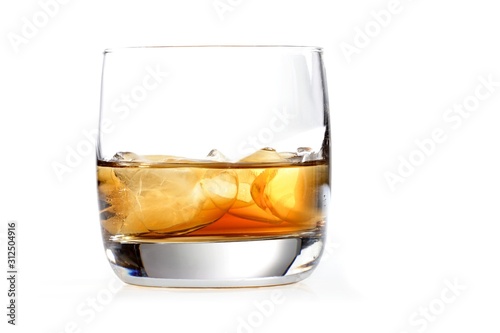 Close-up of glass with whisky