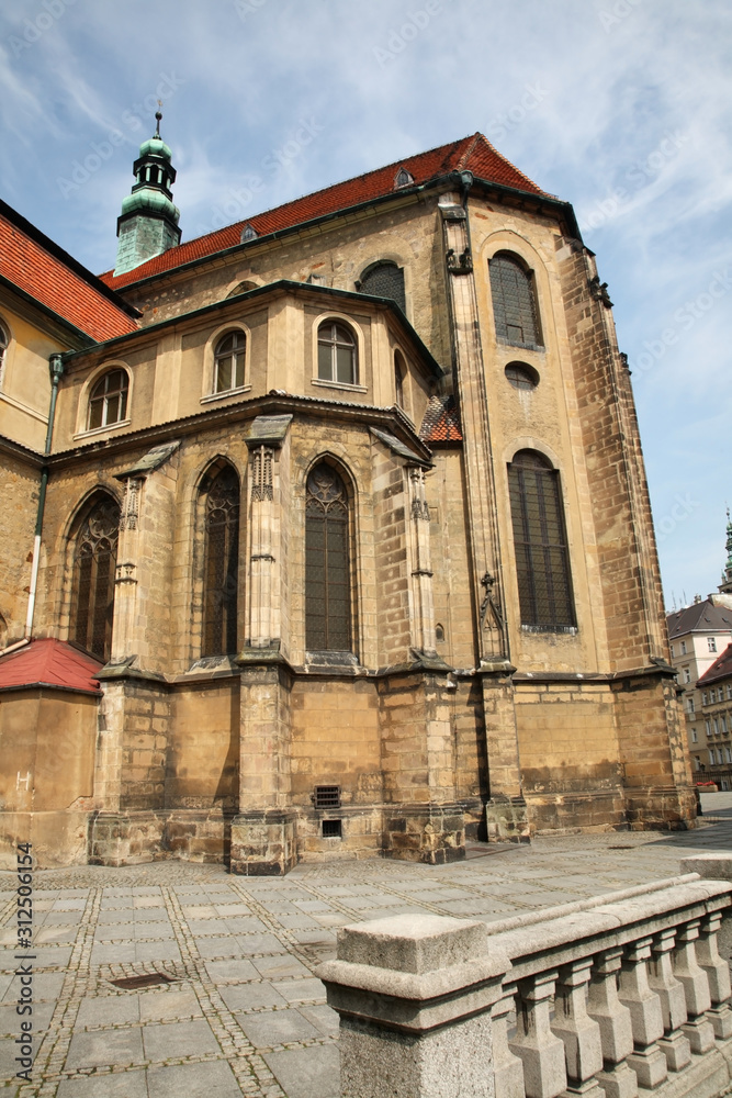 Church of Assumption of Blessed Virgin Mary in Klodzko. Poland