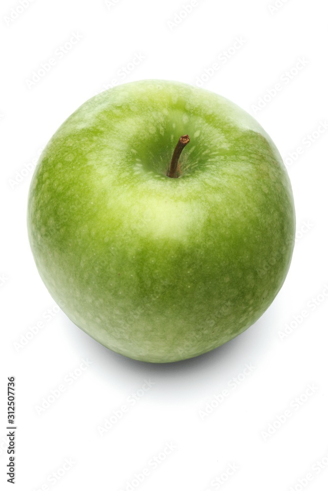Apples on whit ebackground - close-up Apples on whit ebackground - close-up