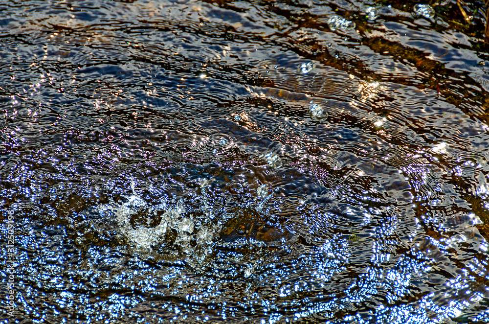 Obraz premium Turbulent water