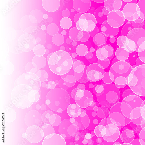 Luxury pink blur abstract background with bokeh lights.