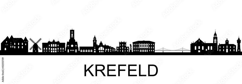 Krefeld Skyline