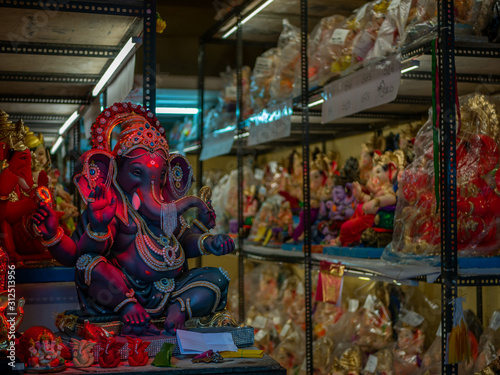 Statue of Lord Ganesha © snehal