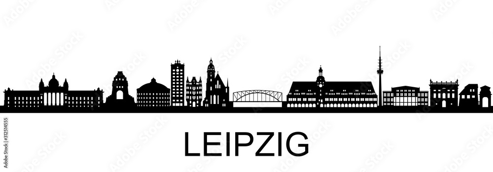 Leipzig Skyline