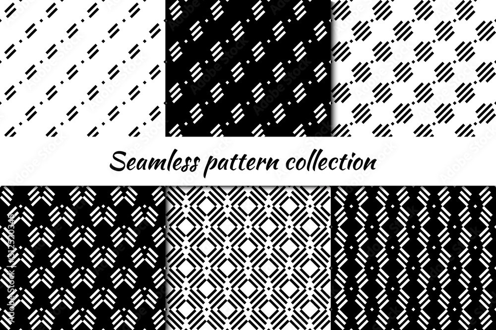 Foto Seamless pattern collection