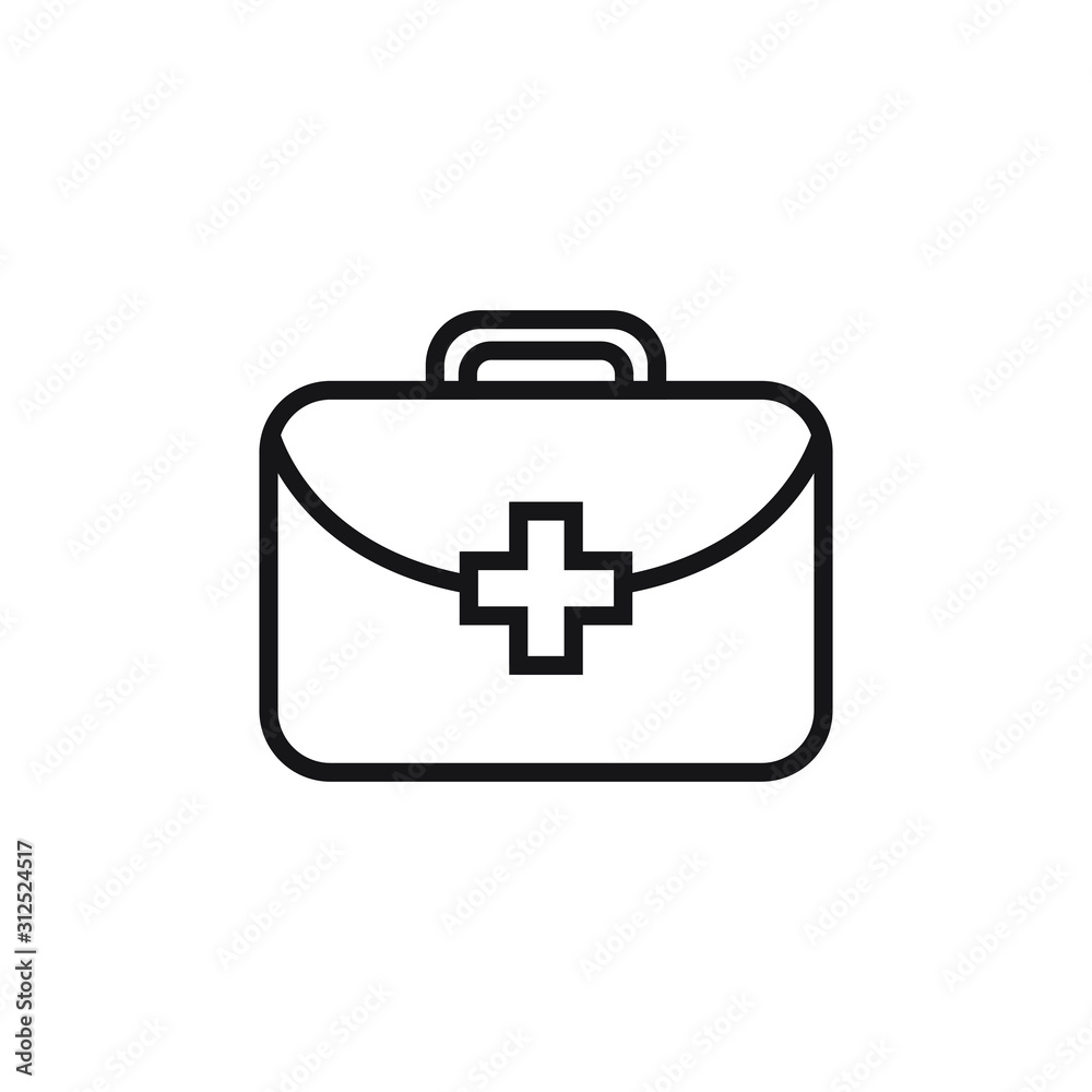 First aid kit icon design. vector illustration First aid kit icon design. vector illustration