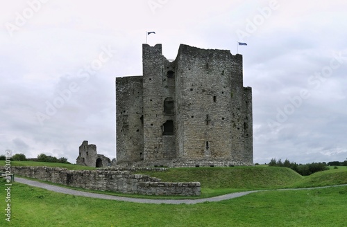 Keep of Trim Castle - the largest norman casltel in Ireland.