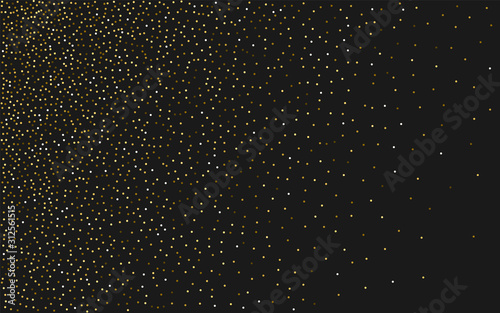 Wallpaper Mural Yellow Golden Shine Illustration. Yellow Anniversary Dust Card. Falling Illustration. Abstract Gold Illustration. Torontodigital.ca