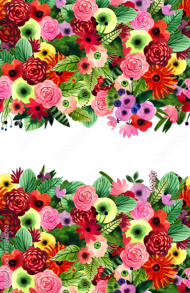 Floral postcard Floral postcard