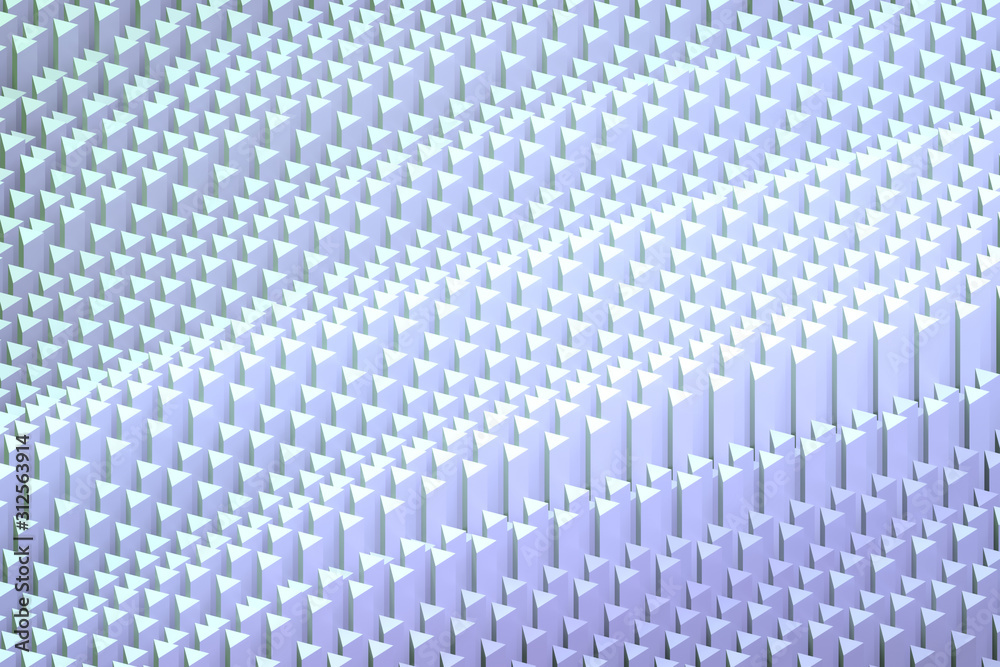 Fototapeta premium Illustrations of colorful shapes, geometric for graphic design or wallpapers. 3D render.