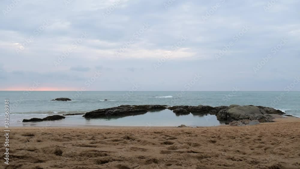 Calm sea at the beach of Thailand. Calm sea at the beach of Thailand.