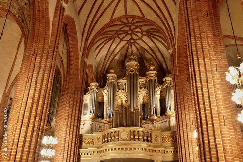 Organo in chiesa grande Stoccolma