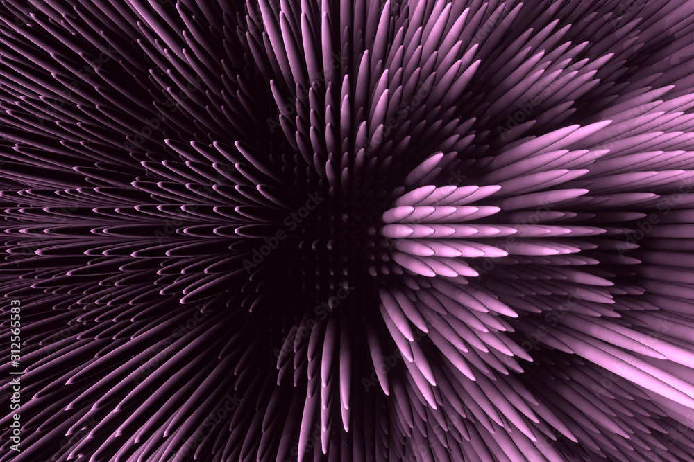 Obraz premium Abstract, colorful shapes geometric. Wallpaper for graphic design. 3D render.