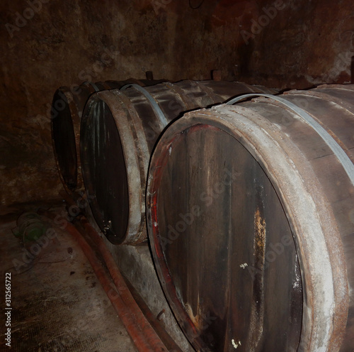 wine barrel