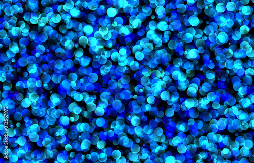 gradient party confettie circles