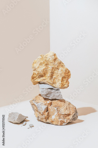 Various stone/rock structure compositions photo