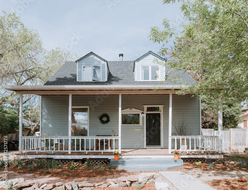 Exterior of Front of Cute House