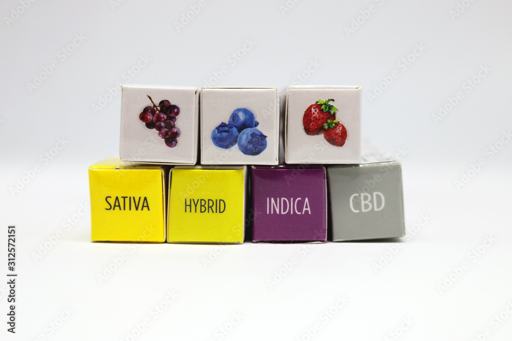 Obraz premium Cannabis Product Shots