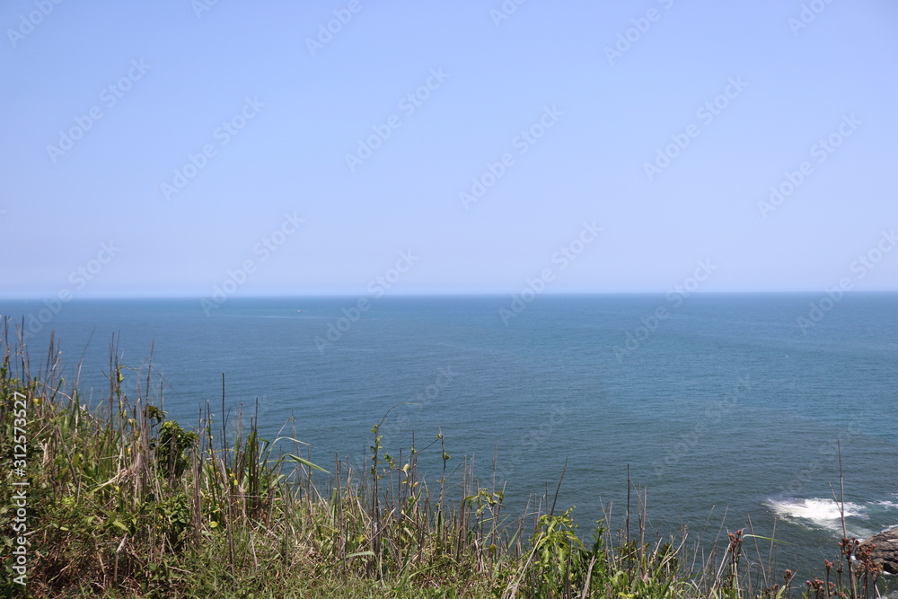 landscape with lake and blue sky landscape with lake and blue sky