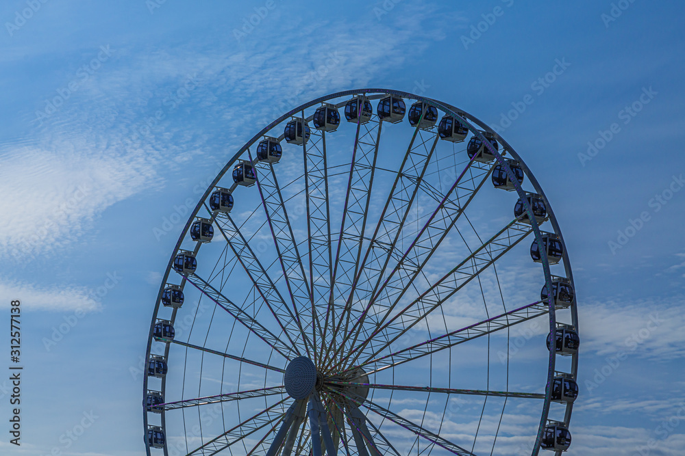 Ferris Wheel in Blue Hour
