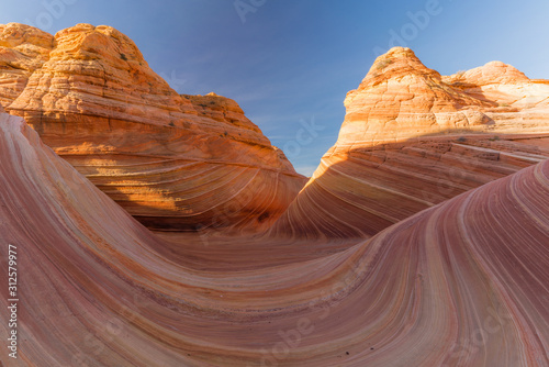 Amazing view of the Wave at north coyote buttes photo