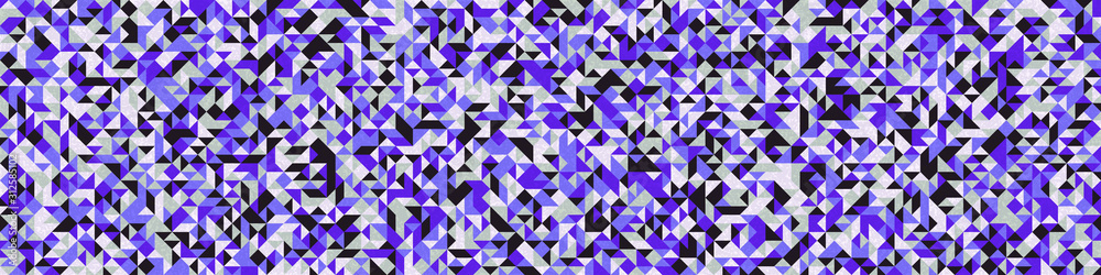 Obraz premium Pattern with random colored Diamonds Generative Art background illustration