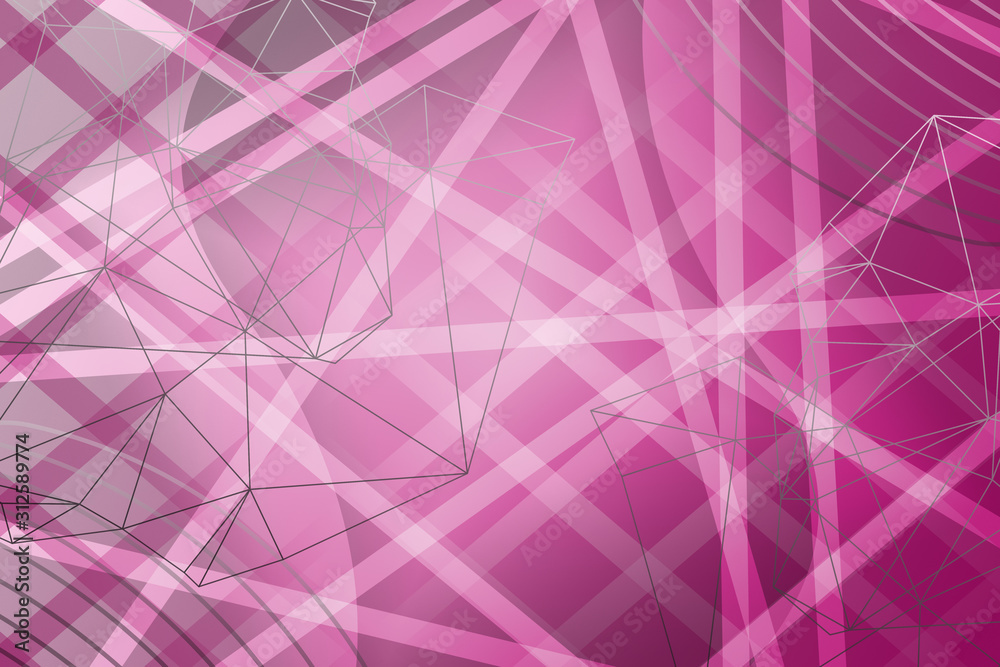 Obraz premium abstract, pink, design, wallpaper, illustration, purple, light, backdrop, texture, pattern, art, graphic, color, fractal, lines, violet, blue, red, wave, futuristic, digital, bright, ray, flow, curve