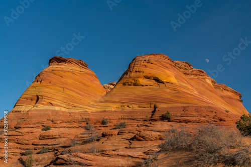 Amazing view of the coyote buttes, Utah