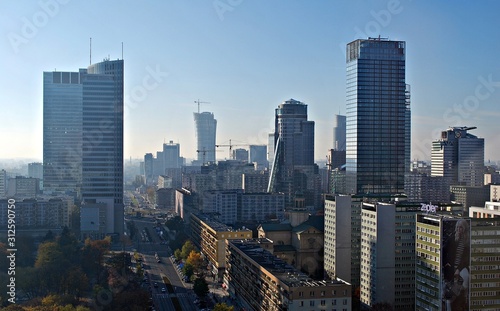 Panorama of the city 