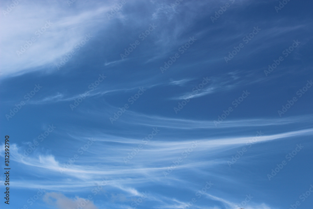 High Clouds in a blue sky High Clouds in a blue sky