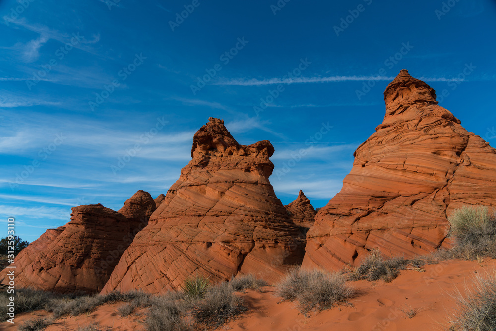 Fototapeta premium Amazing view of the coyote buttes, Utah