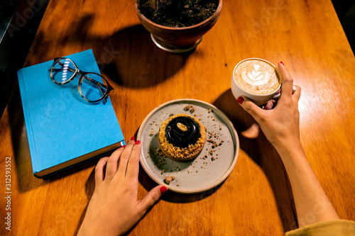 Cafe y postre