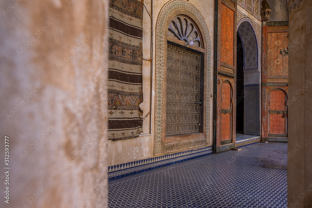 Naklejka premium fès maroc