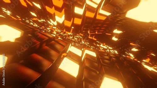 Abstract Technology Background 4 - Seamless 3d Rendering