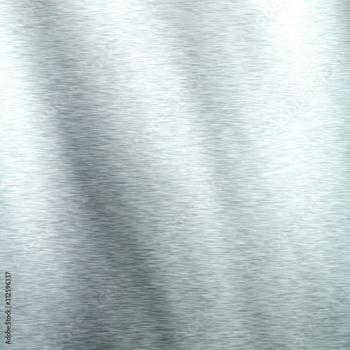 Abstract brushed metal background.Steel texture with reflection.