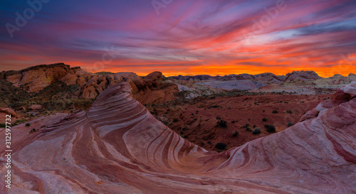 Colorful valley of fire state park, Nevada